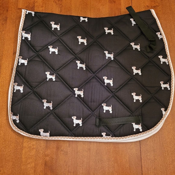 Union Hill Lettia Collection Other - Horse Tack Jack Russell Embroidered All Purpose Dressage Pad - NWT